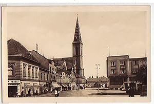 Bild des Verkufers fr 04600 Ak Bhmen Kralupy Marktplatz ? um 1940 zum Verkauf von Versandhandel fr Sammler