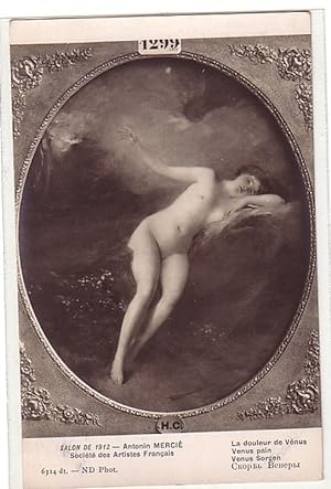 Bild des Verkufers fr 02730 Ak Erotik Frankreich Venus Sorgen um1920 zum Verkauf von Versandhandel fr Sammler
