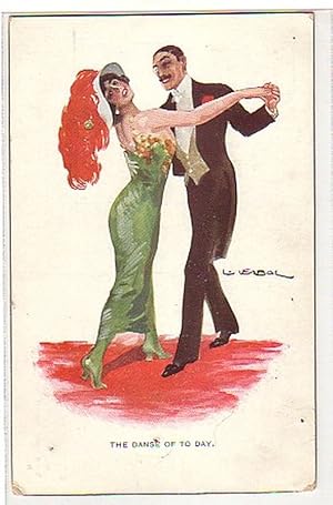 Bild des Verkufers fr 02796 Ak Erotik England Paar beim Tanz um 1920 zum Verkauf von Versandhandel fr Sammler