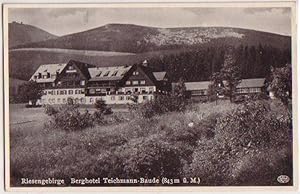 Bild des Verkufers fr 00101 Ak Riesengebirge Berghotel Teichmannbaude um 1930 zum Verkauf von Versandhandel fr Sammler