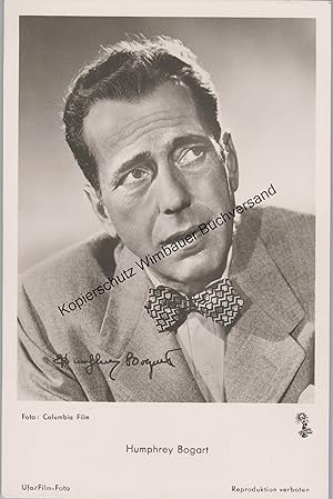 Bild des Verkufers fr Original Autogramm Humphrey Bogart (1899-1957) /// Autograph signiert signed signee zum Verkauf von Antiquariat im Kaiserviertel | Wimbauer Buchversand