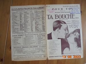 Seller image for Pour toi [partition] Ta Bouche - No.12 Operette en 3 actes for sale by Les Livres des Limbes