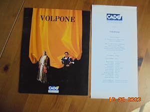 Seller image for Programme du Spectacle - Volpone de Jules Romains, mise en scene de Robert Fortune, le 4 juin 1991 au Theatre d'Orleans for sale by Les Livres des Limbes