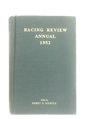 Bild des Verkufers fr Racing Review Annual 1952 zum Verkauf von World of Rare Books