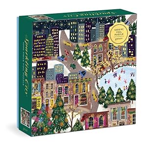 Seller image for Joy Laforme Sparkling City Foil Puzzle in a Square Box : 1000 Pieces for sale by GreatBookPrices