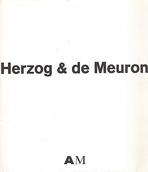 Immagine del venditore per Herzog de Meuron. Architektur Denkform. venduto da Wissenschaftl. Antiquariat Th. Haker e.K
