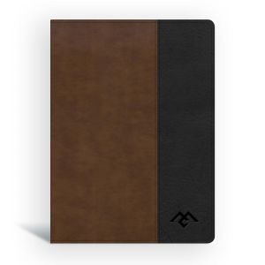 Seller image for CSB Men of Character Bible, Brown/Black LeatherTouch, Black Letter, Presentation Page, Articles, Character Profiles, Easy-to-Read Bible Serif Type for sale by ChristianBookbag / Beans Books, Inc.