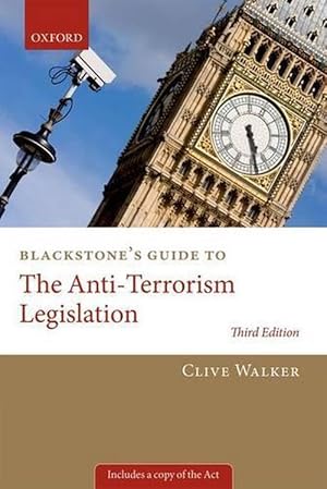 Seller image for Blackstone's Guide to the Anti-Terrorism Legislation (Paperback) for sale by AussieBookSeller