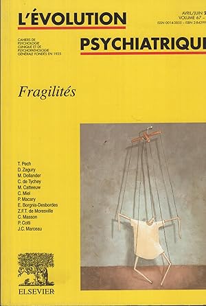 Imagen del vendedor de L'volution Psychiatrique. - Volume 67 - N 2 - Fragilits. a la venta por PRISCA