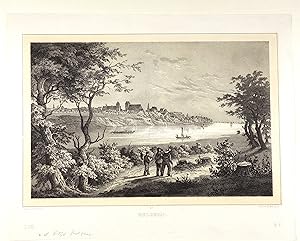 Imagen del vendedor de Ansicht von Belgern (Belgern-Schildau ber der Elbe). a la venta por Versandantiquariat Christine Laist