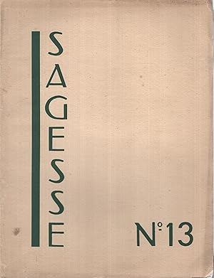 Seller image for SAGESSE n 13 for sale by PRISCA