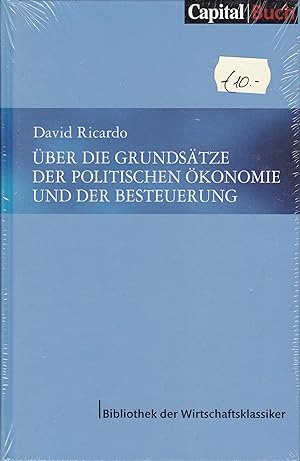 Bild des Verkufers fr ber die Grundstze der politischen konomie und der Besteuerung zum Verkauf von Antiquariat Torsten Bernhardt eK