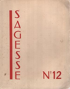 Seller image for SAGESSE n 12 for sale by PRISCA