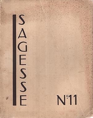 Seller image for SAGESSE n 11 for sale by PRISCA