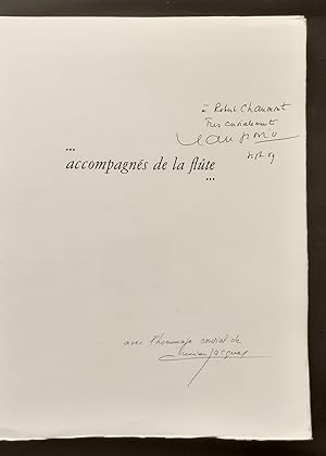 Image du vendeur pour Accompagns de la flte - mis en vente par Le Livre  Venir