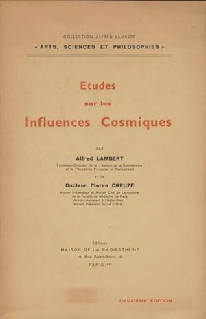 Etudes sur les influences cosmiques - Alfred Lambert