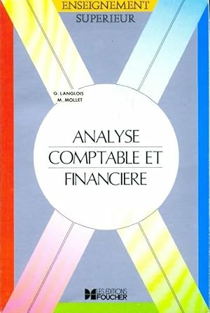 Imagen del vendedor de Analyse comptable et financi?re - M. Langlois a la venta por Book Hmisphres