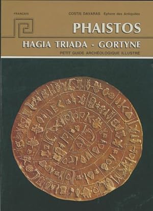 Imagen del vendedor de Phaistos : Hagia Triada Gortyn - Costis Davaras a la venta por Book Hmisphres