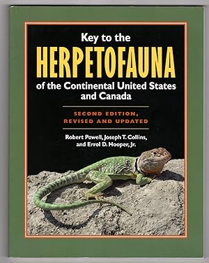 Bild des Verkufers fr Key to the Herpetofauna of the Continental United States and Canada zum Verkauf von Lake Country Books and More