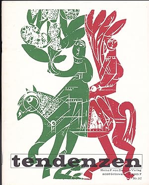 Seller image for Tendenzen, Nr. 37 for sale by Versandantiquariat Karin Dykes