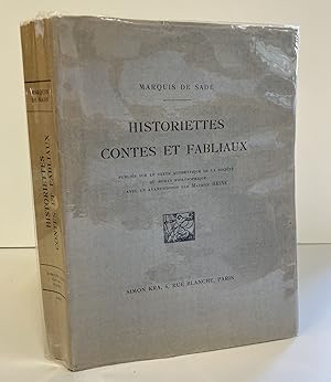 HISTORIETTES, CONTES ET FABLIAUX