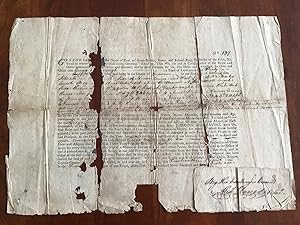 1761 North Carolina Land Grant in Craven County, Neuse River for the Gregg YARBOROUGH Family