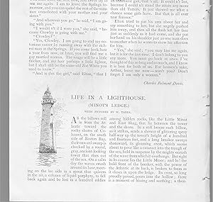 Immagine del venditore per Life In A Lighthouse: Minot's Ledge venduto da Legacy Books II