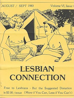 Imagen del vendedor de Lesbian Connection Vol. VI Issue. no. 4 August/Sept 1983 a la venta por Toadlily Books