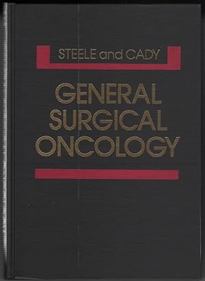 Imagen del vendedor de General Surgical Oncology a la venta por Ken Sanders Rare Books, ABAA