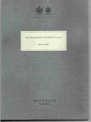Catalogue of Valuable Books, Manuscripts & Autograph Ltters of Sir Richard Francis Burton Catalog...