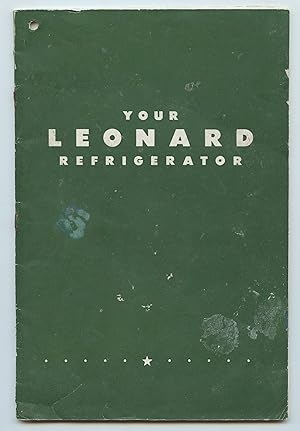 Imagen del vendedor de Your Leonard Refrigrator a la venta por Attic Books (ABAC, ILAB)