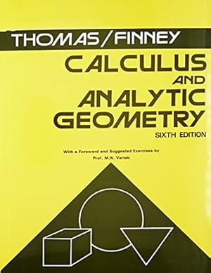 Seller image for Calculus and Analytic Geometry for sale by Krak Dogz Distributions LLC