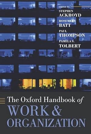 Imagen del vendedor de The Oxford Handbook of Work and Organization (Paperback) a la venta por Grand Eagle Retail