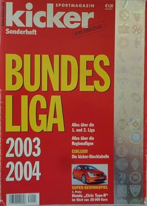 Bild des Verkufers fr kicker sportmagazin Sonderheft BUNDESLIGA 2014/15, zum Verkauf von Antiquariat Ursula Hartmann