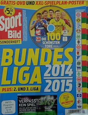 Bild des Verkufers fr Sport Bild Sonderheft BUNDESLIGA 2014-2015. PLUS: 2. und 3. Liga. zum Verkauf von Antiquariat Ursula Hartmann