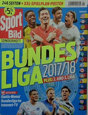 Bild des Verkufers fr Sport Bild Sonderheft BUNDESLIGA 2017-2018. PLUS: 2. und 3. Liga. zum Verkauf von Antiquariat Ursula Hartmann