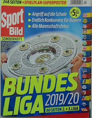Seller image for Sport Bild Sonderheft BUNDESLIGA 2019-2020. 60 Seiten 2. + 3. Liga. for sale by Antiquariat Ursula Hartmann