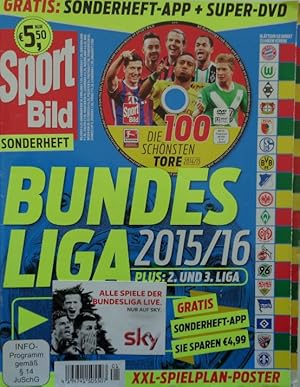 Immagine del venditore per Sport Bild Sonderheft BUNDESLIGA 2015-2016. PLUS: 2. und 3. Liga. venduto da Antiquariat Ursula Hartmann