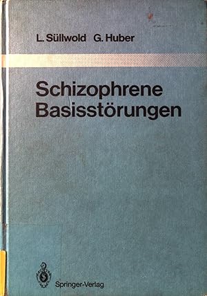 Seller image for Schizophrene Basisstrungen. Monographien aus dem Gesamtgebiete der Psychiatrie ; Bd. 42. for sale by books4less (Versandantiquariat Petra Gros GmbH & Co. KG)