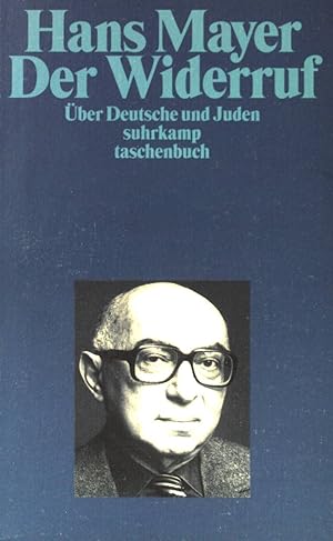 Immagine del venditore per Der Widerruf: ber Deutsche und Juden. (Nr 2585) suhrkamp taschenbuch. venduto da books4less (Versandantiquariat Petra Gros GmbH & Co. KG)