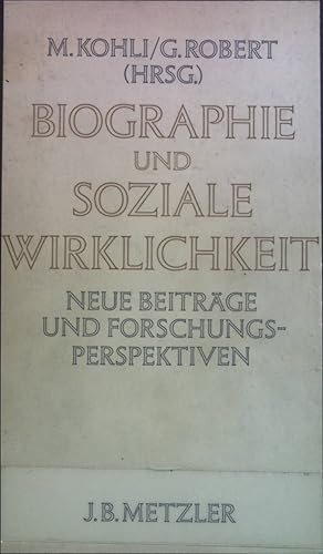 Bild des Verkufers fr Biographie und soziale Wirklichkeit : neue Beitr. u. Forschungsperspektiven. zum Verkauf von books4less (Versandantiquariat Petra Gros GmbH & Co. KG)