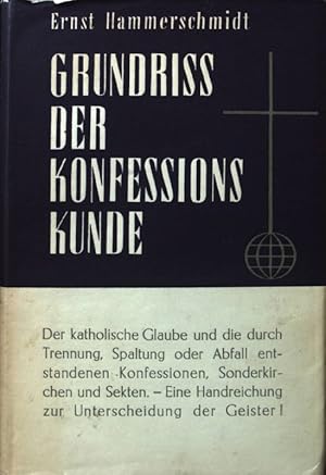 Imagen del vendedor de Grundriss der Konfessionskunde. a la venta por books4less (Versandantiquariat Petra Gros GmbH & Co. KG)