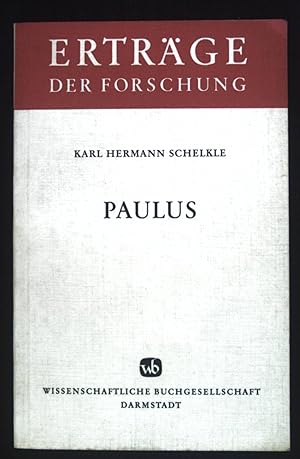 Bild des Verkufers fr Paulus : Leben - Briefe - Theologie. Ertrge der Forschung ; Bd. 152 zum Verkauf von books4less (Versandantiquariat Petra Gros GmbH & Co. KG)