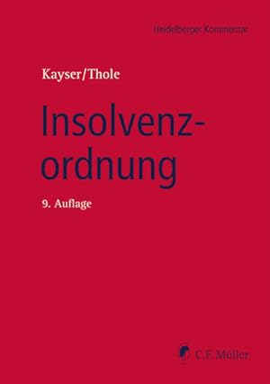 Seller image for Insolvenzordnung (Heidelberger Kommentar) for sale by getbooks GmbH