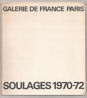 Bild des Verkufers fr Soulages 1970-72 zum Verkauf von Jeff Hirsch Books, ABAA