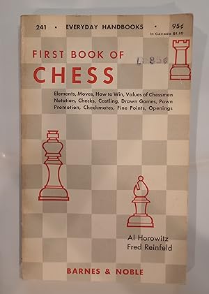 Bild des Verkufers fr First Book of Chess zum Verkauf von N. Carolina Books