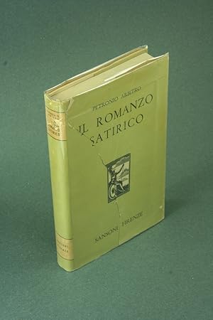 Bild des Verkufers fr Petronio Arbitro: il romanzo satirico / Petronii Arbitri, Satyricon. Testo critico, traduzione e commento a cura di G.A. Cesareo e N. Terzaghi zum Verkauf von Steven Wolfe Books