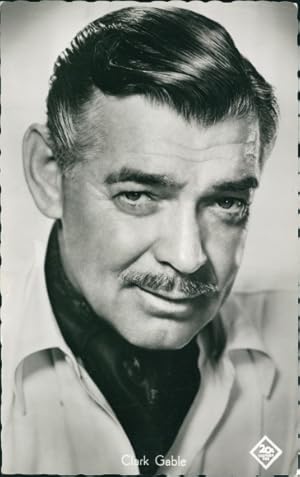 Bild des Verkufers fr Ansichtskarte / Postkarte Schauspieler Clark Gable, Portrait, Treffpunkt Hongkong zum Verkauf von akpool GmbH