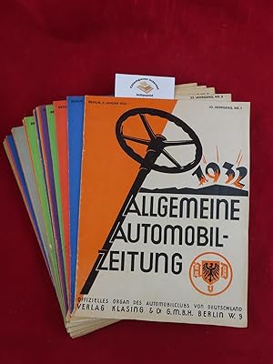 Allgemeine-Automobil-Zeitung. Offizielles Organ des Automobilclubs von Deutschland. 33. Jahrgang ...