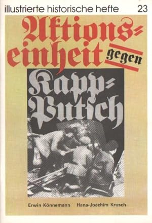 Bild des Verkufers fr Aktionseinheit gegen Kapp-Putsch zum Verkauf von Leipziger Antiquariat